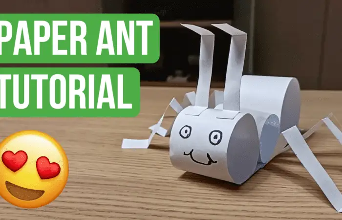 How To Make A Paper Ant - Origami Tutorial