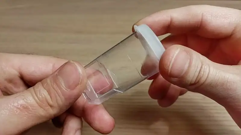 Contenitore di plastica per l'ant keeping