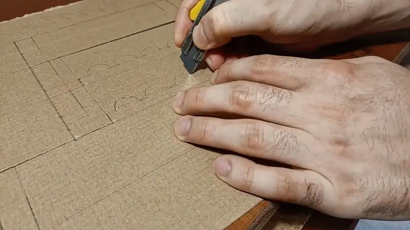 Tagliare il portaprovetta